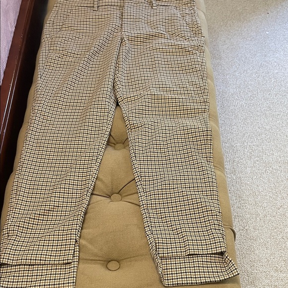 Zara Pants - Zara Black & Cream Houndstooth Tailored Pants